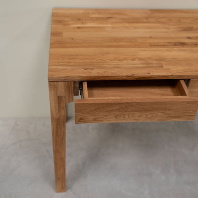Solid oak desk Axel I NordicStory RobleStore