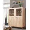 Roble.Store Solid wood display cabinet oak