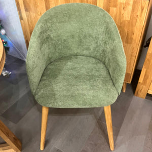 Solid oak armchair Ana with upholstery | VESKOR