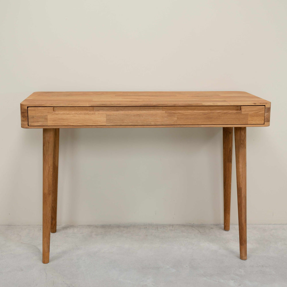 Escandi solid oak dressing table, 110 x 43 x 75 cm. | NordicStory