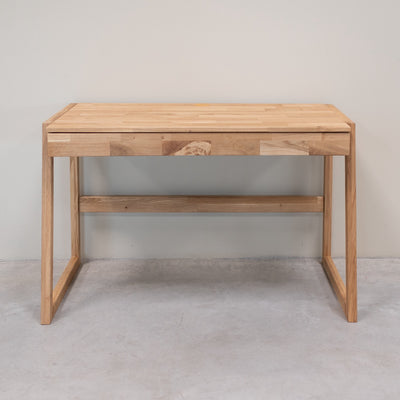 Mesa escritorio de madera maciza de roble Eric