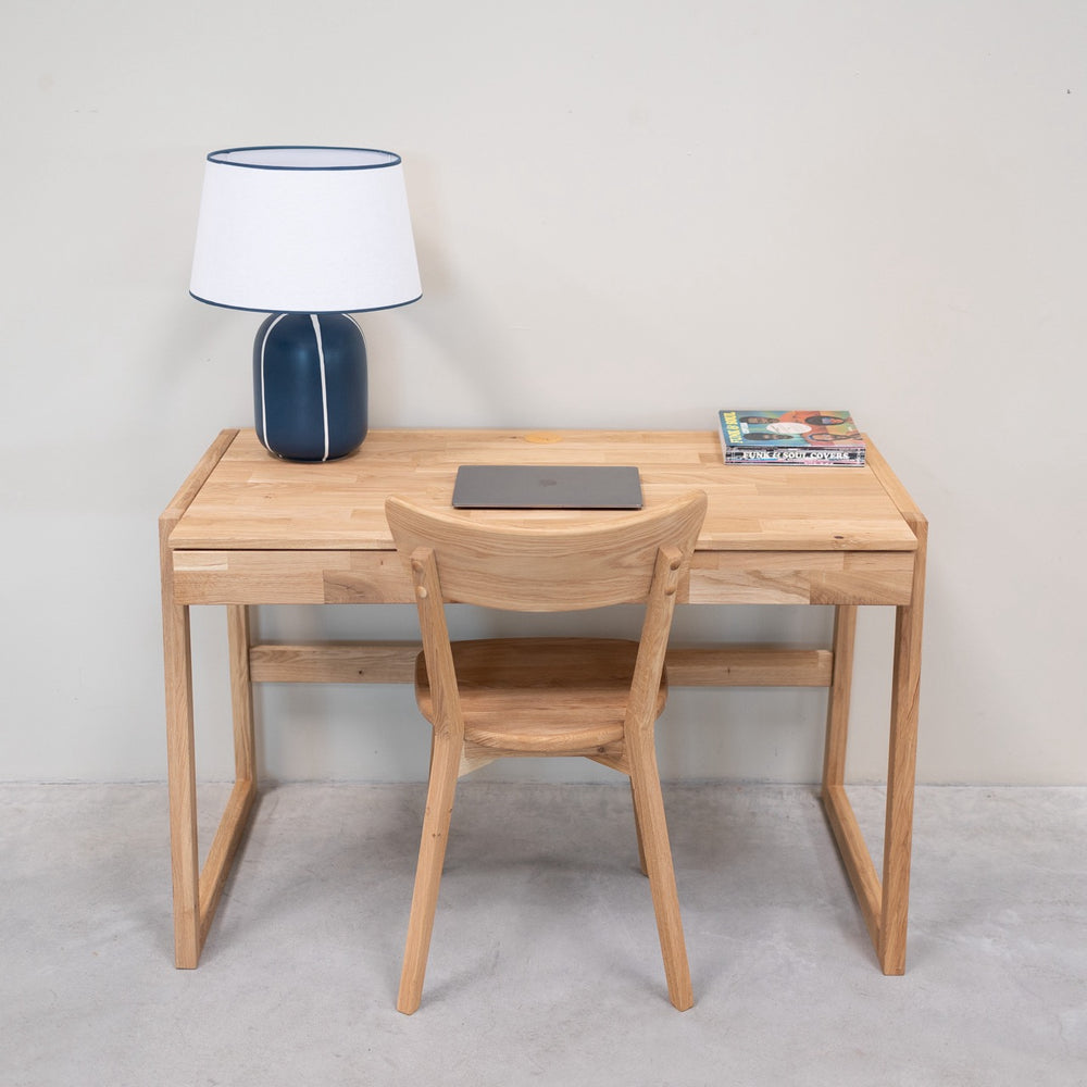 Solid oak desk Eric