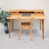 Ana solid oak desk, 120 x 65 x 84,5 cm. | NordicStory