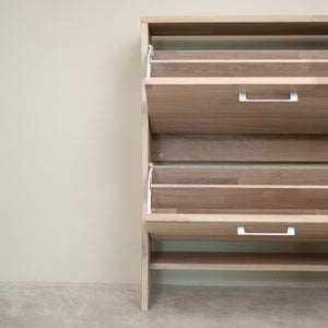 Arizona solid oak shoe rack | NordicStory
