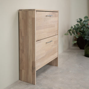 Arizona solid oak shoe rack | NordicStory
