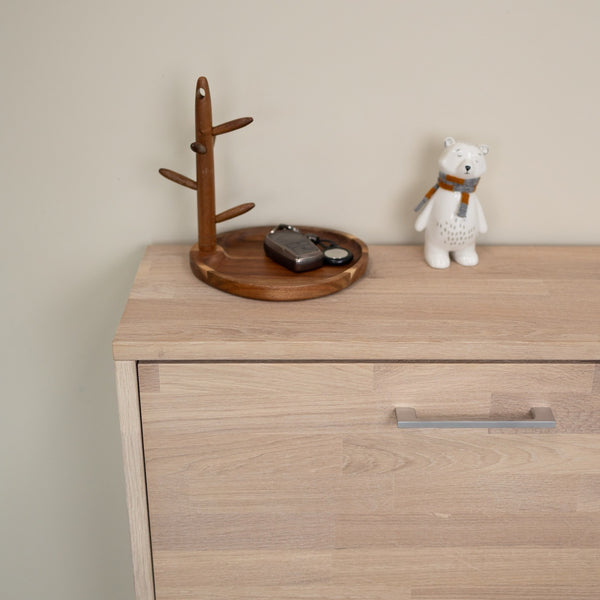 Arizona solid oak shoe rack | NordicStory
