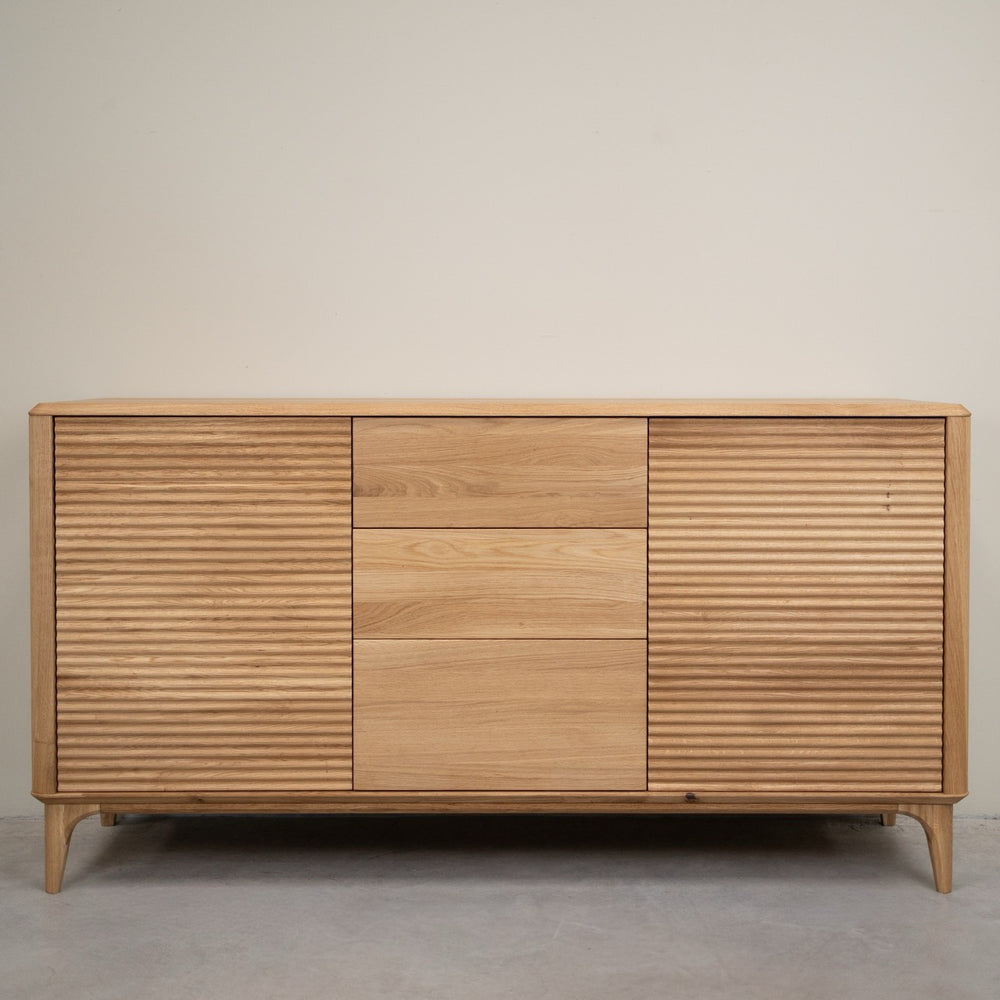 Oxford 3.2.3 solid oak sideboard | NordicStory