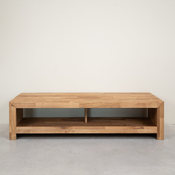 Kaira solid oak TV stand, 100 / 140 / 200 x 50 x 35 cm.