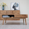 Escandi 8 solid oak coffee table