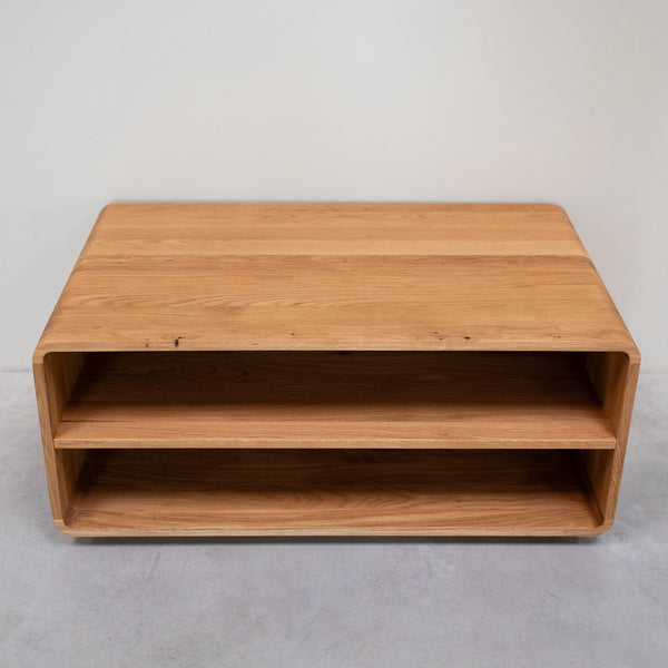 Coffee table in solid oak Geneva