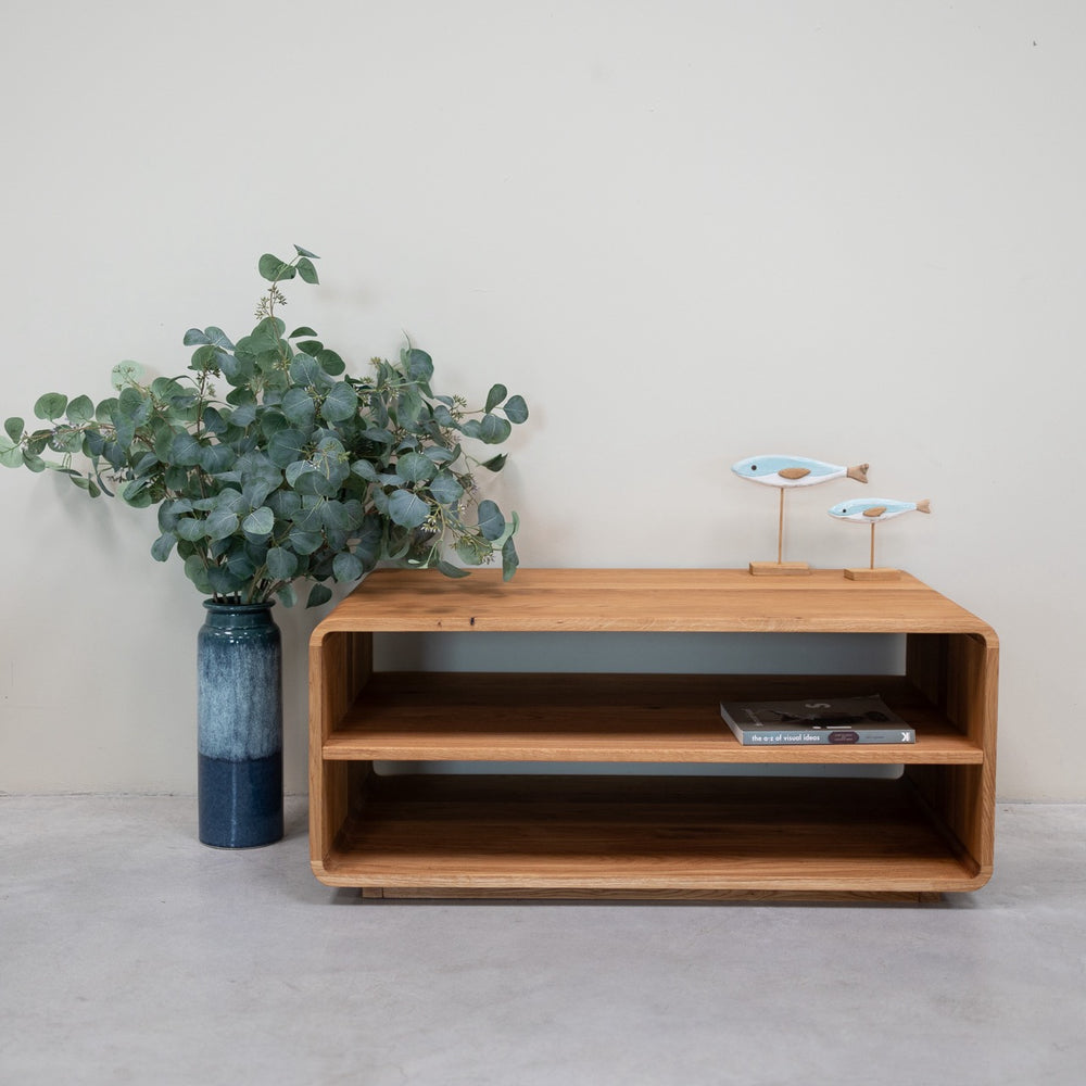 Coffee table in solid oak Geneva