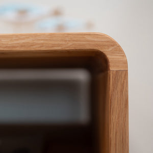 Coffee table in solid oak Geneva