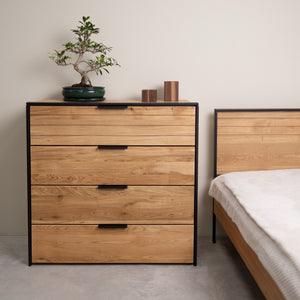 Runa solid oak chest of drawers | NordicStory