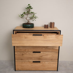 Runa solid oak chest of drawers | NordicStory
