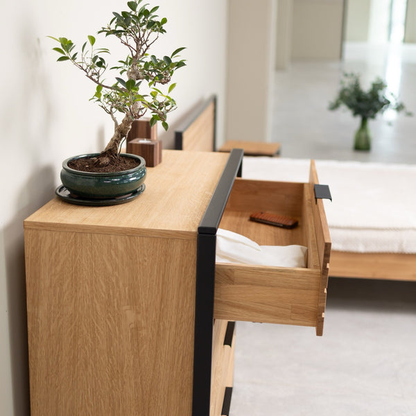 Runa solid oak chest of drawers | NordicStory