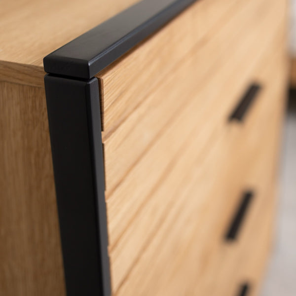 Runa solid oak chest of drawers | NordicStory