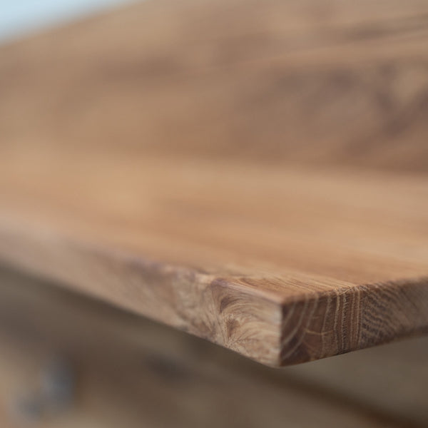 Solid oak wall coat rack Pola