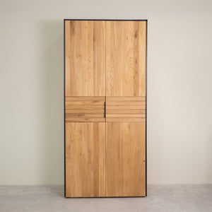 Runa solid oak 2-door wardrobe | NordicStory