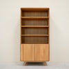 Solid wood oak display cabinet Geneva 2 RobleStore NordicStory
