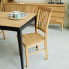 Pack of 2 or 4 Solid Oak Dining Chairs Provance | VESKOR
