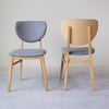Pack of 2 or 4 Nova Dining Chairs, Solid Oak Frame, Upholstery | NordicStory