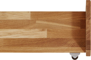 Solid oak trundle bed Frida | NordicStory