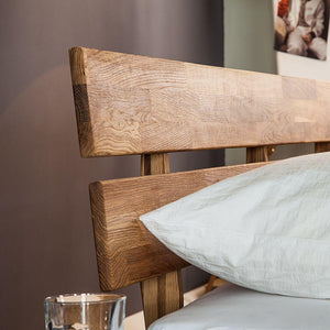 Solid oak bed 90 x 200 cm / 140 x 200 cm / 160 x 200 cm / 180 x 200 cm Scandinavian style