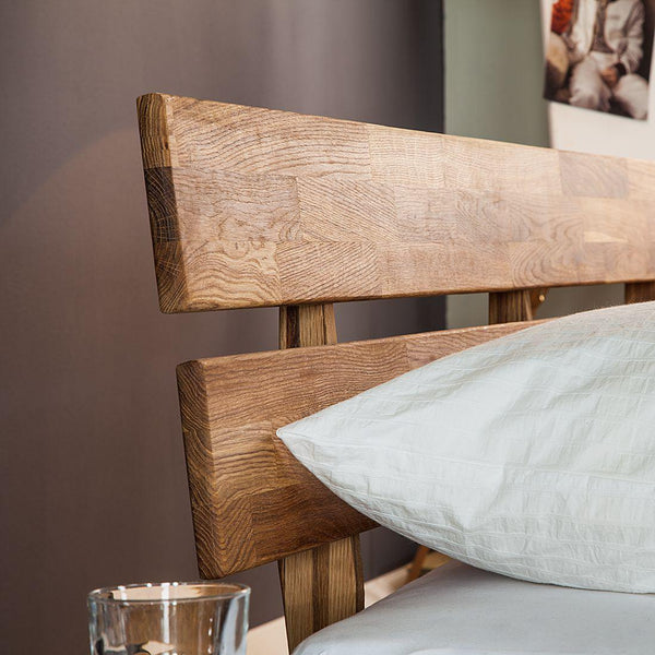 Solid oak bed 90 x 200 cm / 140 x 200 cm / 160 x 200 cm / 180 x 200 cm Scandinavian style