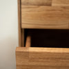 Solid oak high chest of drawers Escandi 6 NordicStory RobleStore