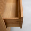 Chest of drawers in solid oak Geneva 2 high chest of drawers with 4 drawers Roble.Store NordicStory