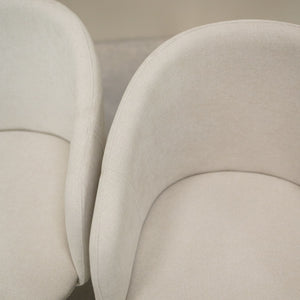 Solid oak armchair Ana with upholstery | VESKOR