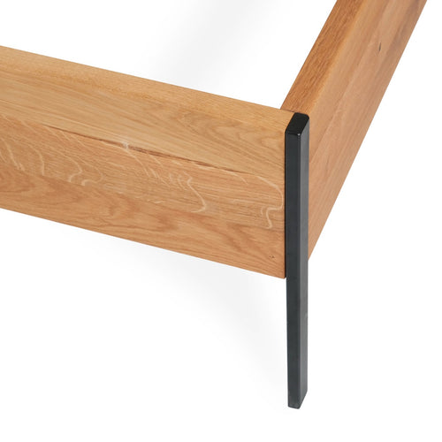 Cama de madera maciza roble Runa | NordicStory