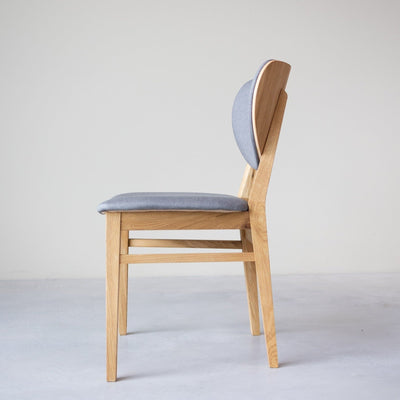 Pack of 2 or 4 Nova Dining Chairs, Solid Oak Frame, Upholstery | NordicStory