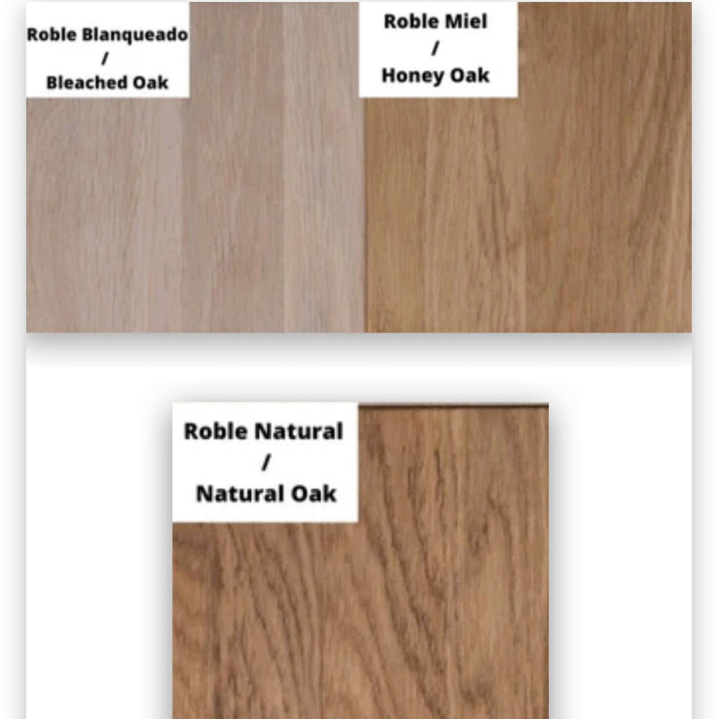 Solid oak wood color samples | NordicStory