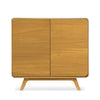 NordicStory Geneva 1 solid oak sideboard, 90 x 45 x 86 cm.