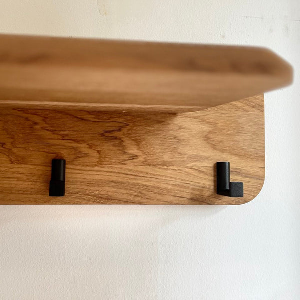 Geneva solid oak coat rack | NordicStory