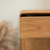 Sustainable oak solid wood shoe rack Geneva RobleStore NordicStory
