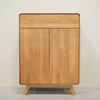 Sustainable oak solid wood shoe rack Geneva RobleStore NordicStory