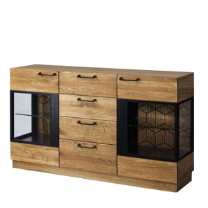 LoftStory Chest of drawers oak dresser Mozaik 47 170 x 42 x 90 cm.