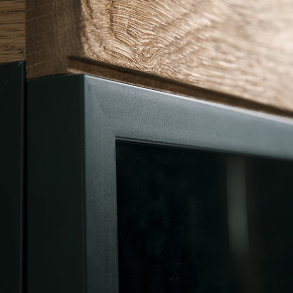 LoftStory oak wood TV stand industrial nordic design