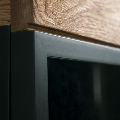 LoftStory oak wood TV stand industrial nordic design