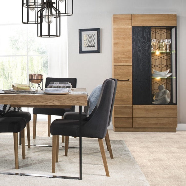 LoftStory Oak wood display cabinet original nordic design