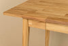 Scandinavian vintage nordic nordic oak solid wood desk table