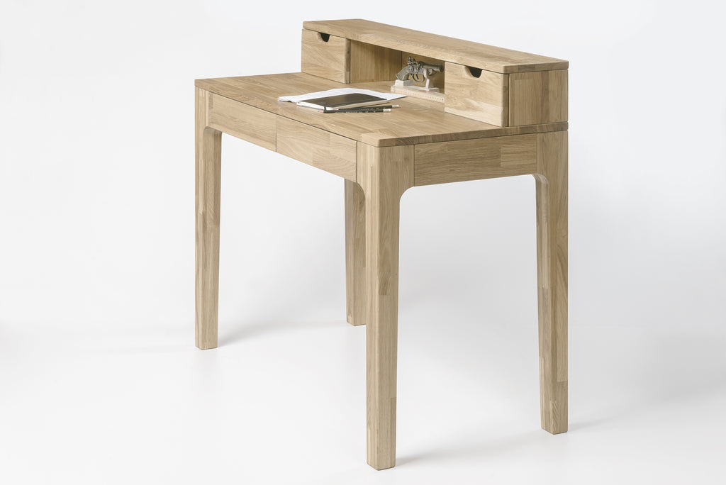 Nordic oak solid wood office desk living room office desk