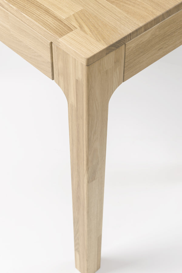 NordicStory desk living room office desk solid wood oak 100 natural bleached natural