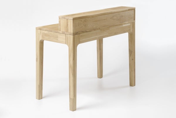 NordicStory desk living room office desk solid wood oak 100 natural bleached natural