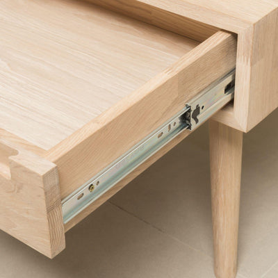 NordicStory coffee table solid oak wood retro nordic