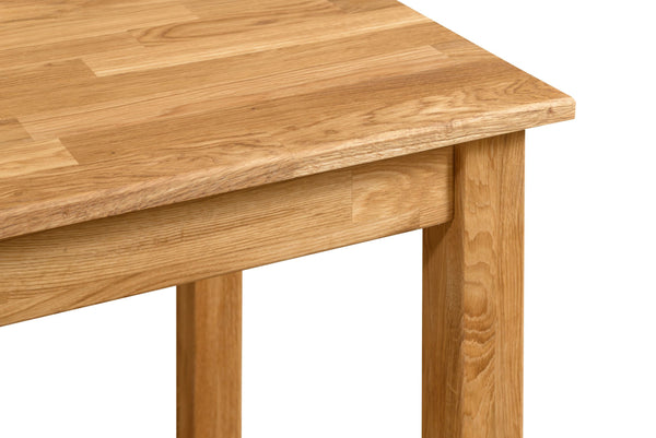 Solid oak dining table nordic dining room table