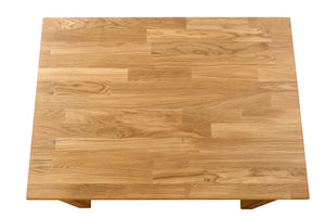 Solid oak dining table nordic dining room table