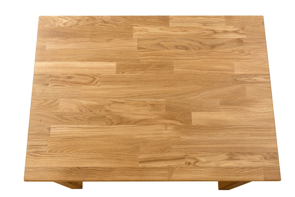 Solid oak dining table nordic dining room table